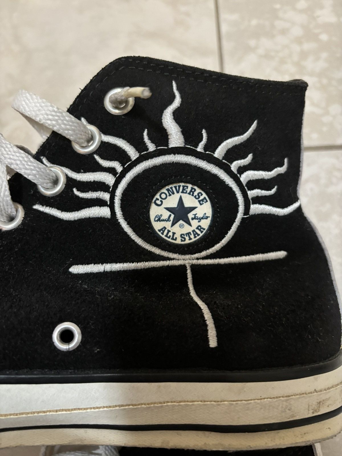 Converse Rare Vintage 90s Dennis Rodman Converse All Star Suede shoes Size US 9 / EU 42 - 10 Thumbnail