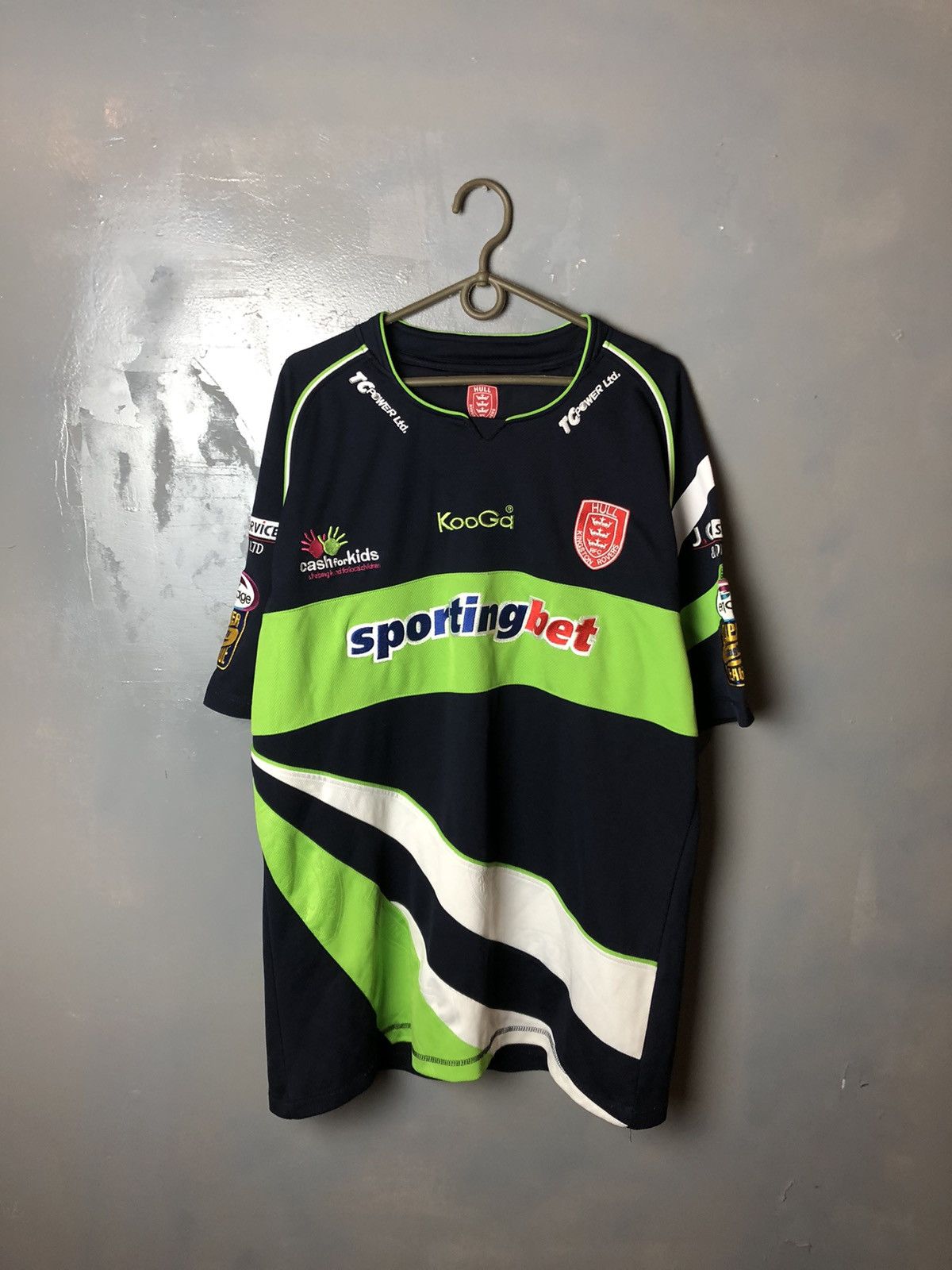 Vintage Vintage men’s rugby jersey size Xl Kingston Rovers Size US XL / EU 56 / 4 - 1 Thumbnail
