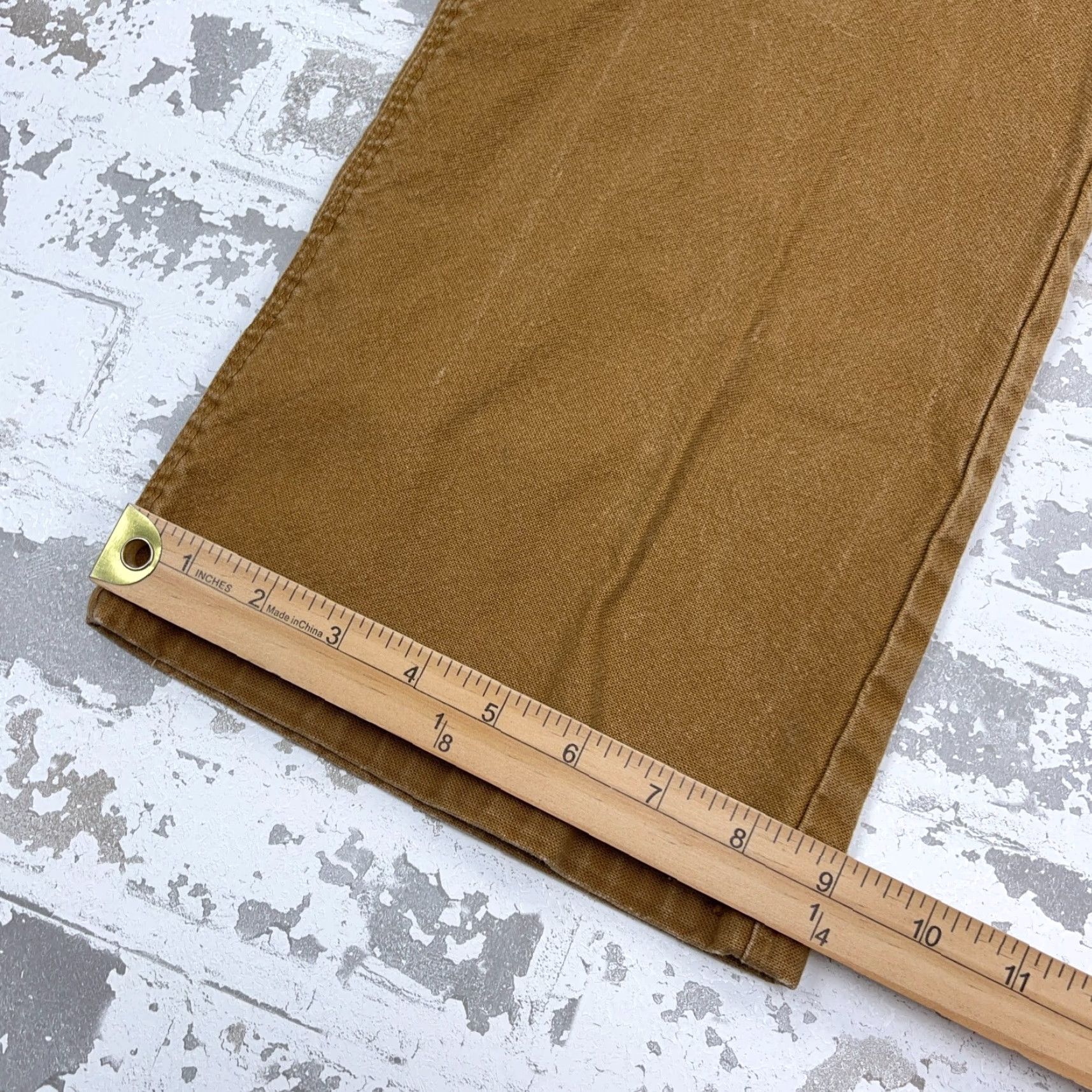 Dickies Dickies Pants Men 38x32 Brown Carpenter Pants Distressed Stain Workwear VTG Y2K Size US 38 / EU 54 - 7 Thumbnail