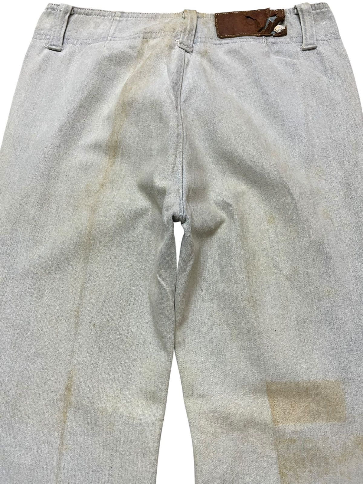Japanese Brand Vintage McCampbell Massive Flare Bell Bottom Denim Size US 28 / EU 44 - 6 Thumbnail