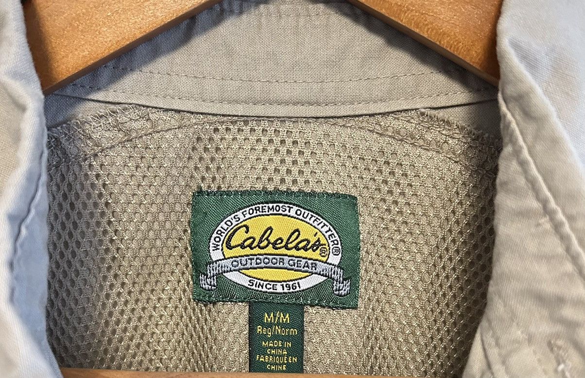 Cabelas Cabelas Short Sleeve Hunting Shooting Vented Cotton Shirt Size US M / EU 48-50 / 2 - 8 Thumbnail
