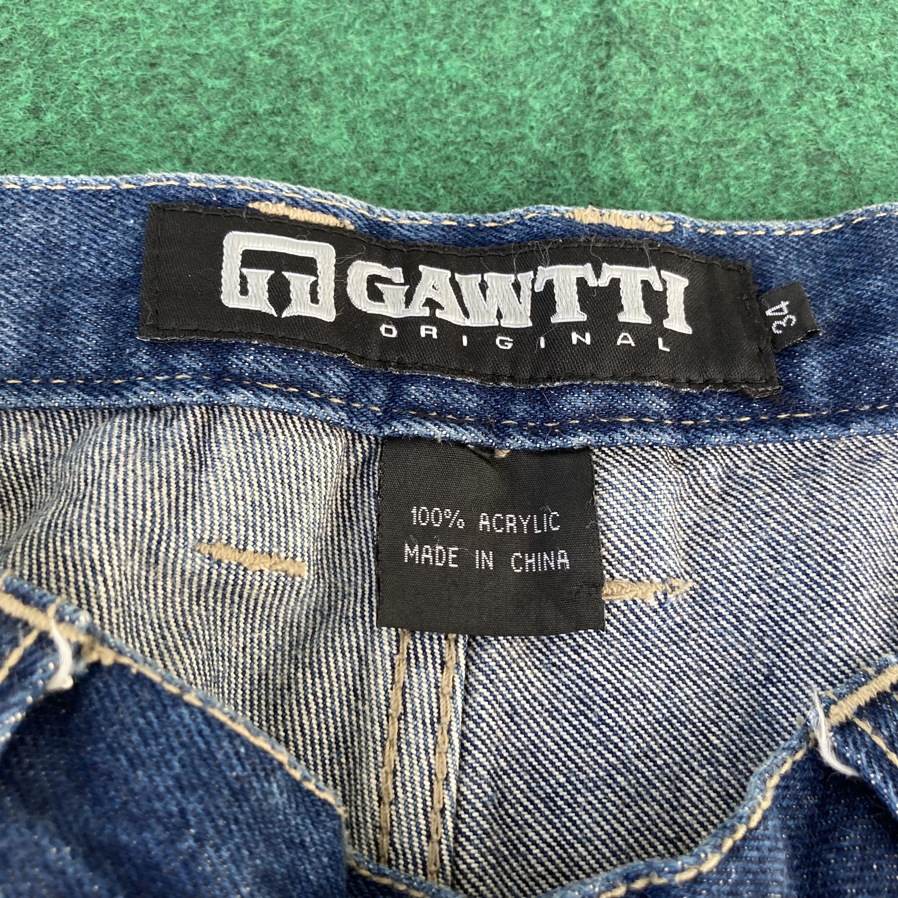 Vintage Vtg Gawtti Baggy Y2K Jeans Size US 32 / EU 48 - 6 Thumbnail