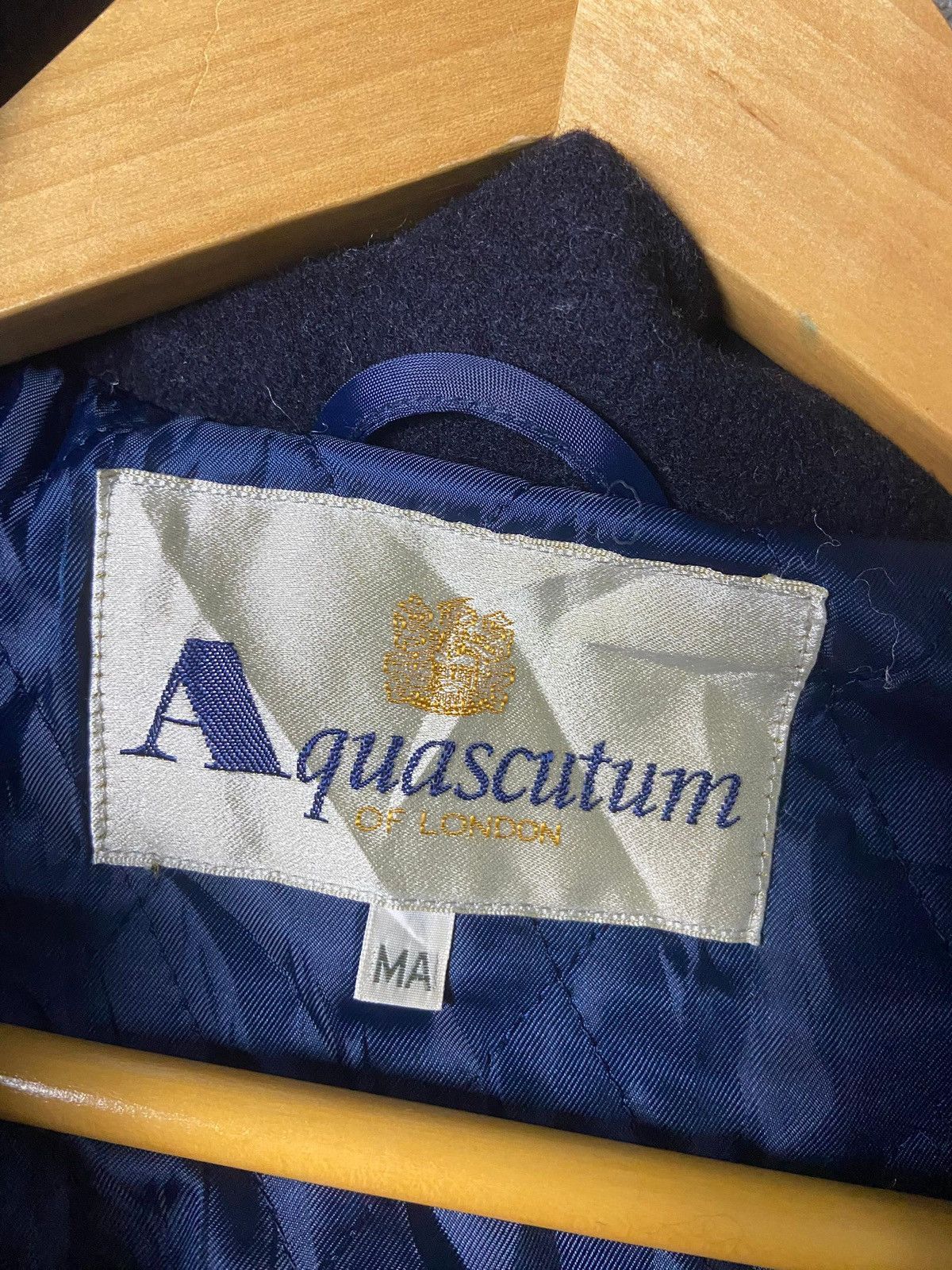 Aquascutum × Japanese Brand × Vintage Vintage AQUASCUTUM Checkered Coat (133) Size US M / EU 48-50 / 2 - 6 Thumbnail