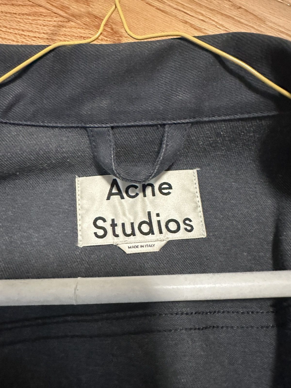 Acne Studios ANCE STUDIOS NAVY DENIM JACKET Size US S / EU 44-46 / 1 - 4 Thumbnail