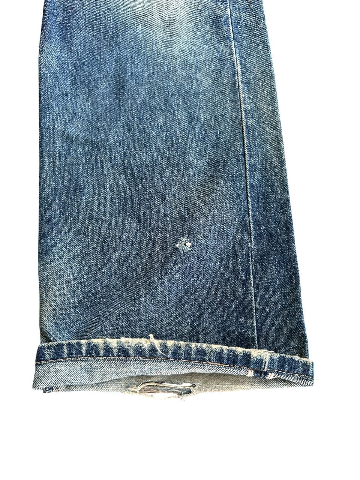 Levi's Vintage Distress Levis Big E 504Z Selvedge 32x41. Size US 32 / EU 48 - 6 Thumbnail