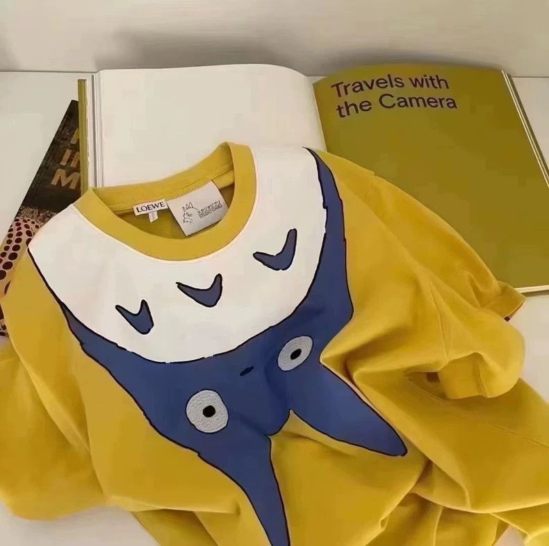 Loewe Loewe "Totoro Collaboration Short-Sleeve T-Shirt" Size S / US 4 / IT 40 - 9 Thumbnail