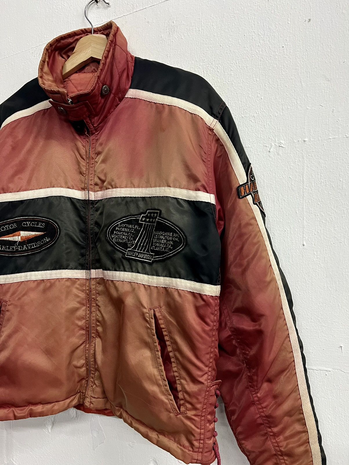 Harley Davidson × Vintage Vintage Harley Davidson Racing AMA National Jacket Size US L / EU 52-54 / 3 - 5 Thumbnail