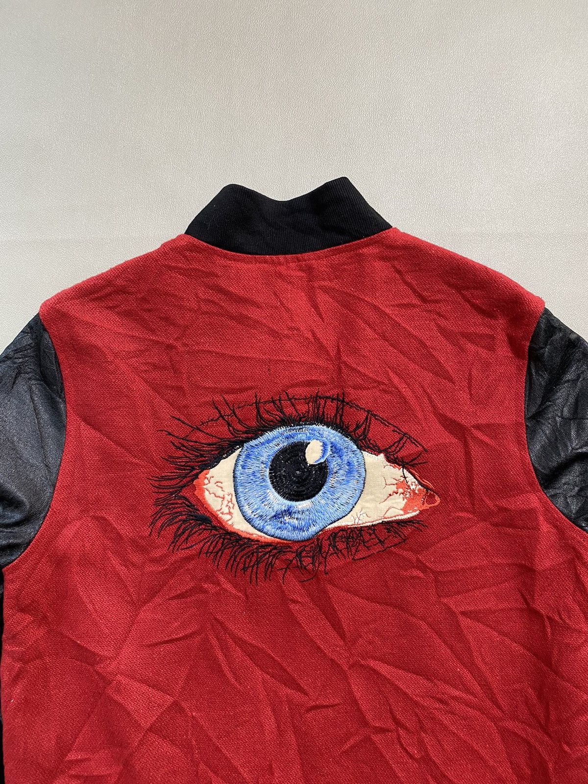 Diet Butcher Slim Skin DBSS Snap Button Varsity Jacket Size US M / EU 48-50 / 2 - 4 Thumbnail