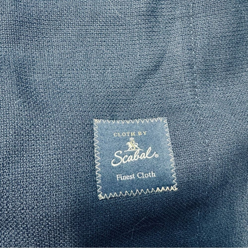 Other New Frank Rudolf Hamburg Blue 100% Wool Jacket Size 52 Size 52R - 9 Thumbnail