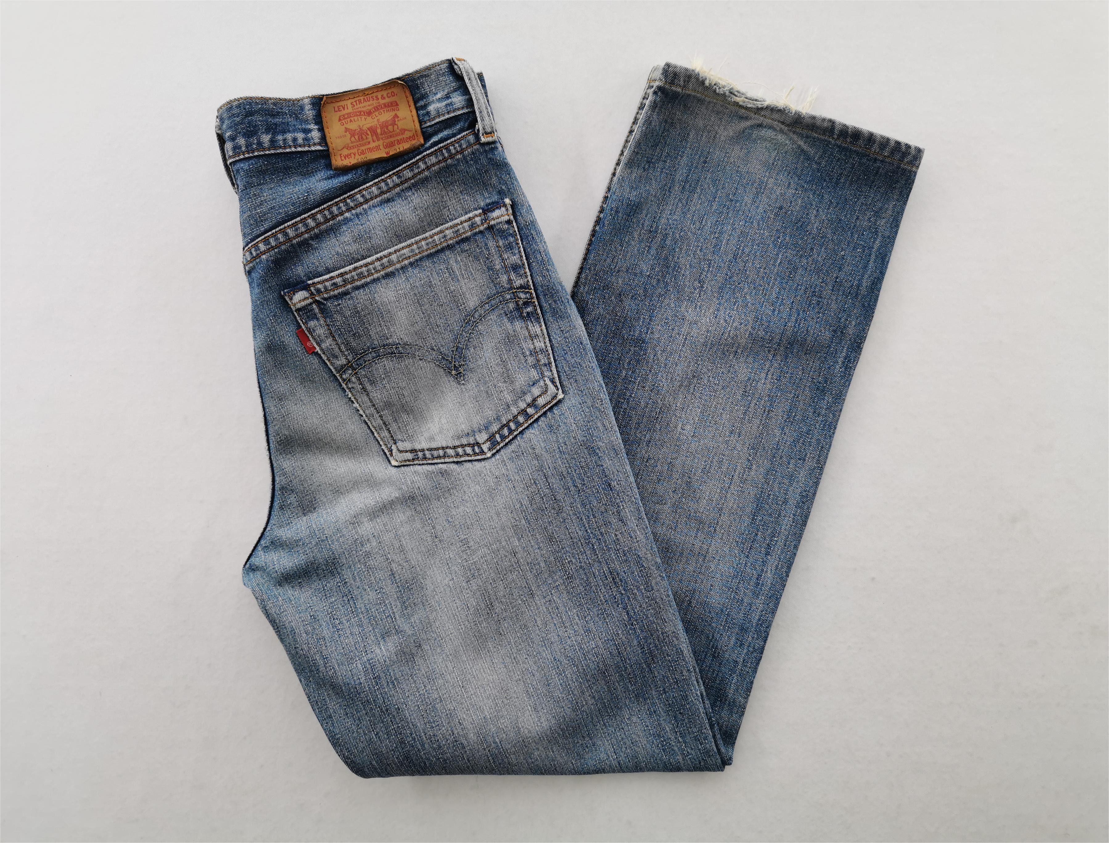 Levi's Distressed Vintage 90's Levis Lot 502 Denim Size 32/31x34 Size US 32 / EU 48 - 5 Thumbnail