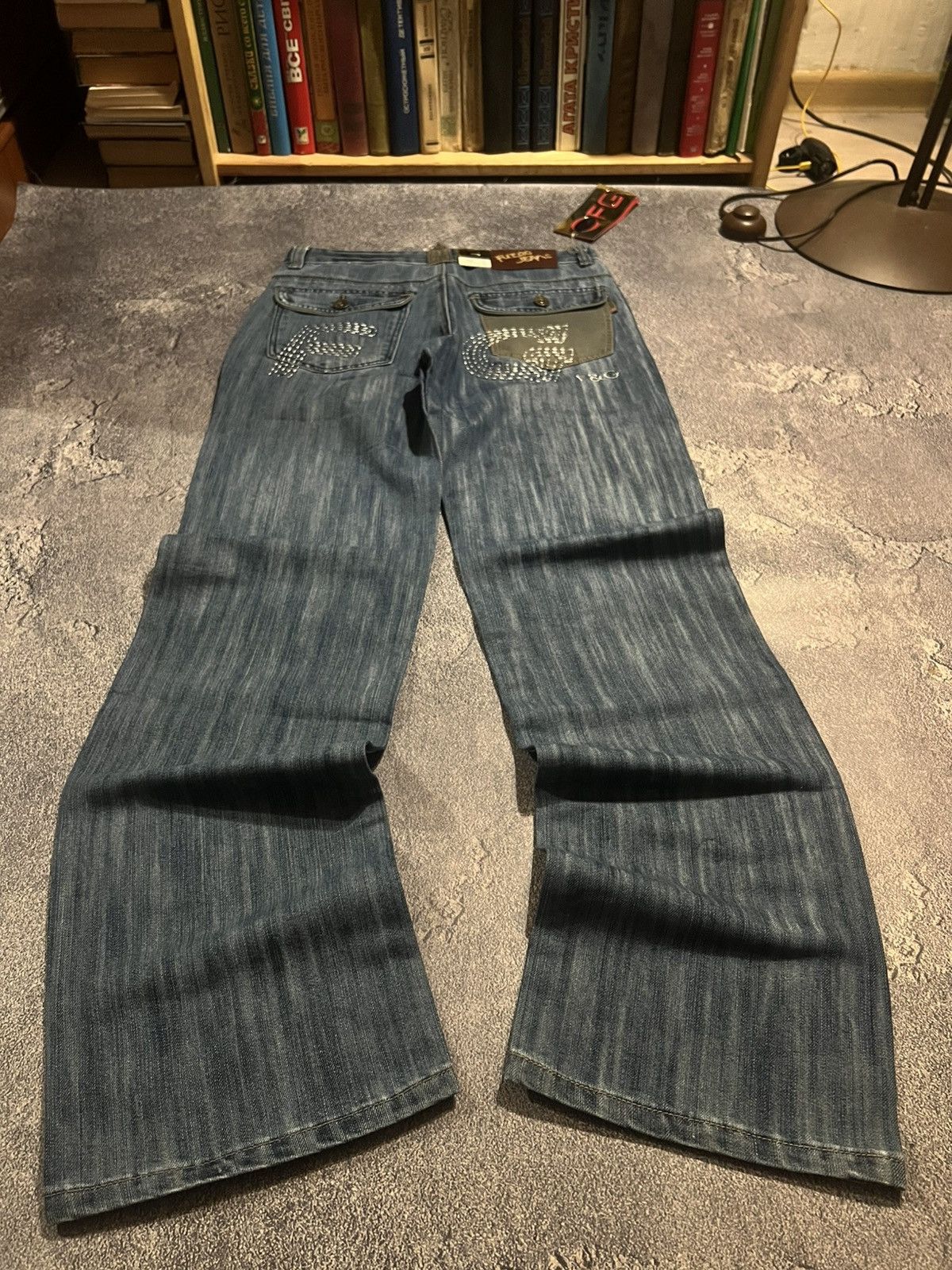 Vintage Vintage Retro Baggy Jeans / Balenciaga Style / Archive 90s Size US 31 - 2 Thumbnail