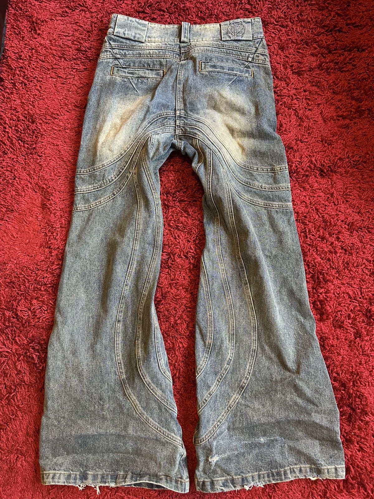 No Faith Studios × Paradoxe Paris No Faith Heavy Wave denim Size US 29 - 2 Thumbnail