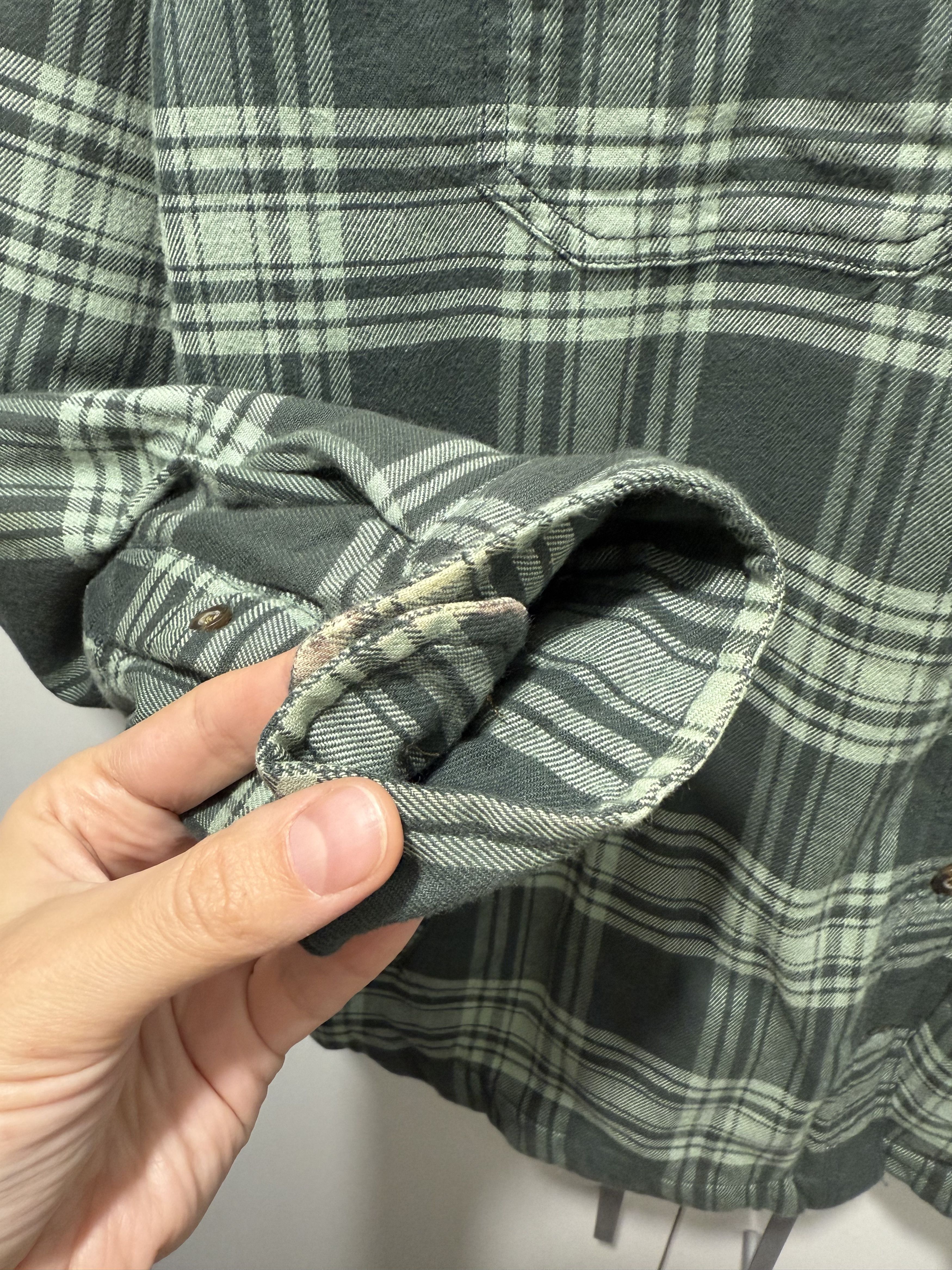 Carhartt Wip Carhartt Rugged Check Fleece Lined Overshirt (L) Size L / US 10 / IT 46 - 5 Thumbnail