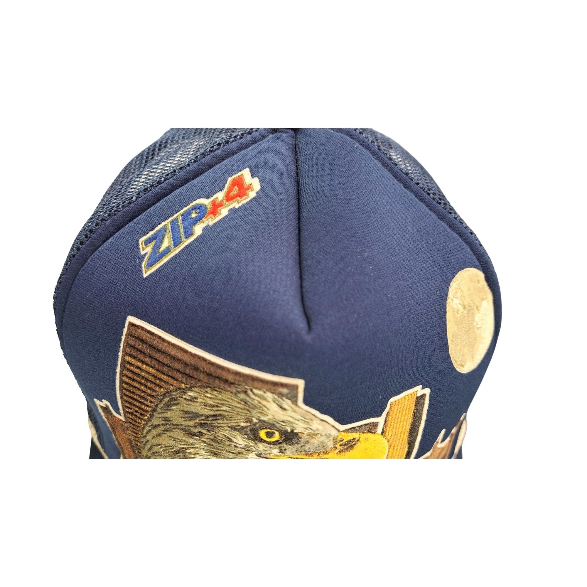 Vintage Vintage USPS Trucker Hat Mail Eagle Blue Mesh Snapback Size ONE SIZE - 13 Thumbnail