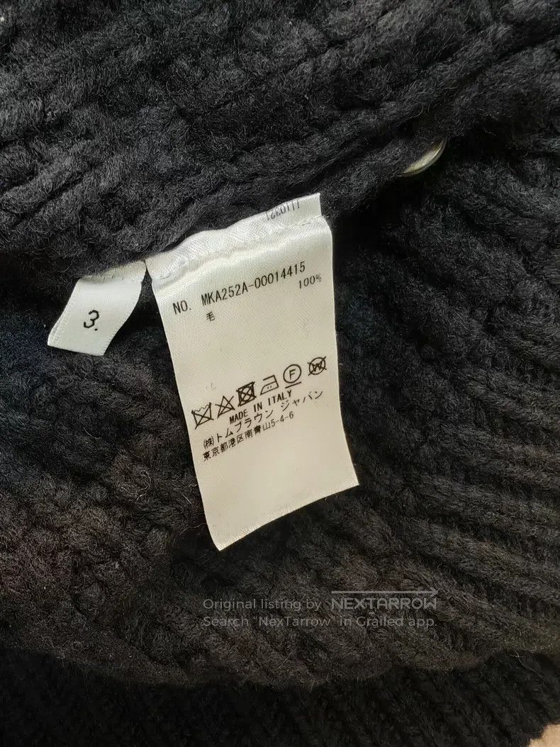 Thom Browne Thom Browne Waffle Knit Sweater Size US L / EU 52-54 / 3 - 5 Thumbnail