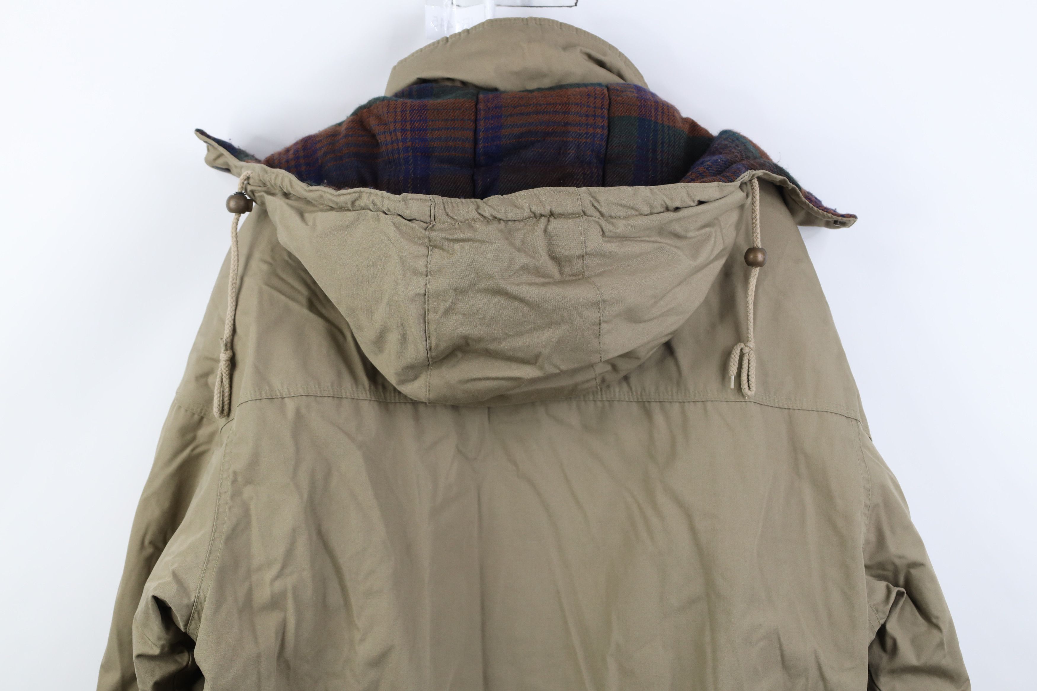 Vintage Vintage 90s Streetwear Lined Hooded Puffer Parka Jacket Size US XL / EU 56 / 4 - 14 Thumbnail