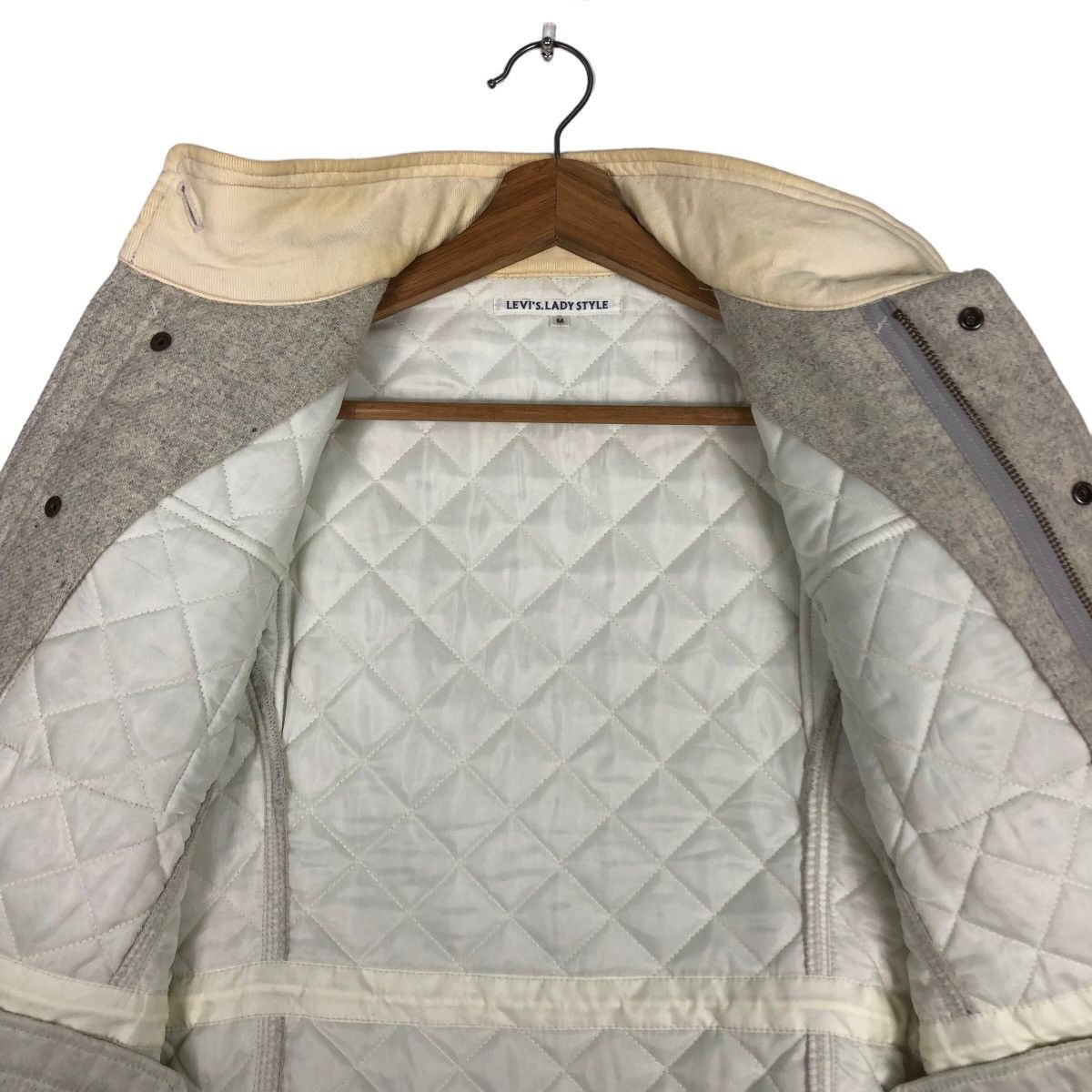 Japanese Brand 🔥Vintage Biker Jacket Quilted Levi’s Size US M / EU 48-50 / 2 - 12 Thumbnail