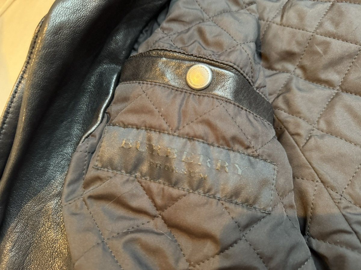 Burberry Prorsum SS11 Burberry Prorsum Burberry Bailey biker leather jacket Size US M / EU 48-50 / 2 - 25 Thumbnail