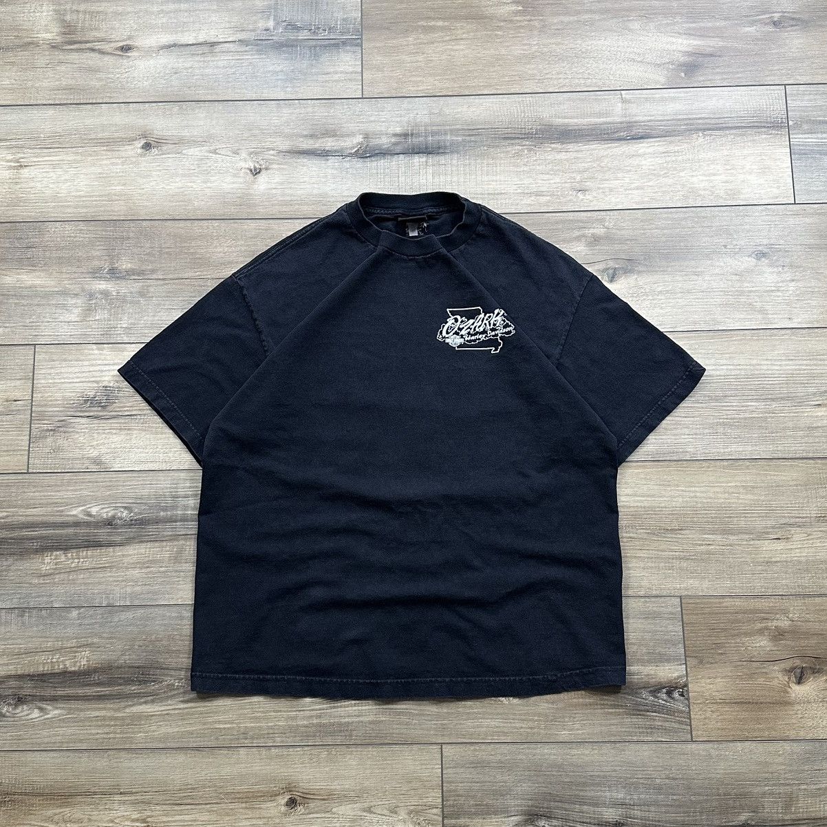 Harley Davidson Vintage 2002 Harley Davidson Black Biker Graphic Tee Size US XL / EU 56 / 4 - 1 Thumbnail
