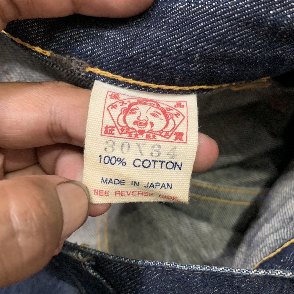 Evisu Vintage Fading Evisu Bush Pants Jeans White Paint Seagull Size US 30 / EU 46 - 9 Thumbnail