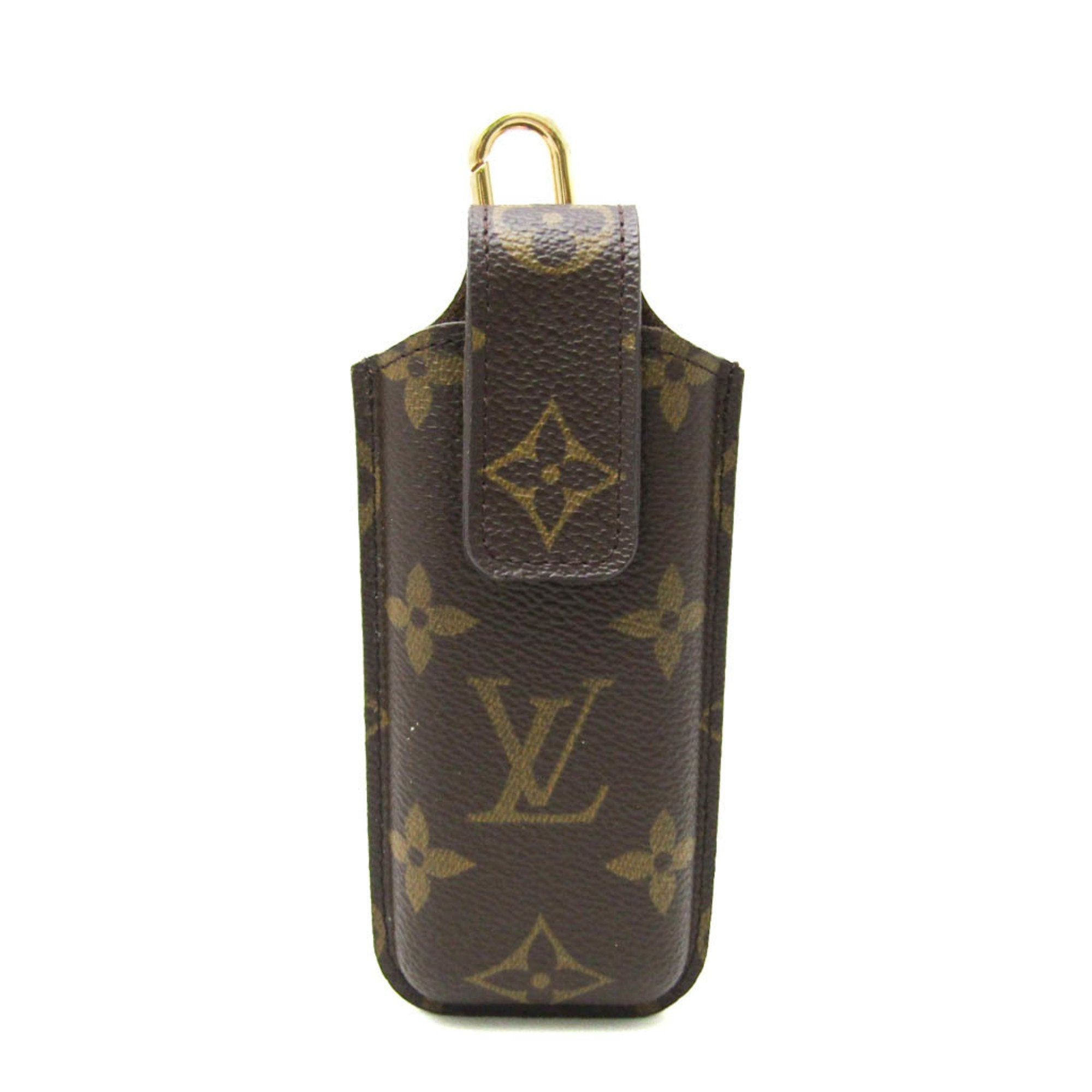image of Louis Vuitton Monogram Monogram Phone Pouch/sleeve Monogram Etui Telephone M63050 in Tan, Women's
