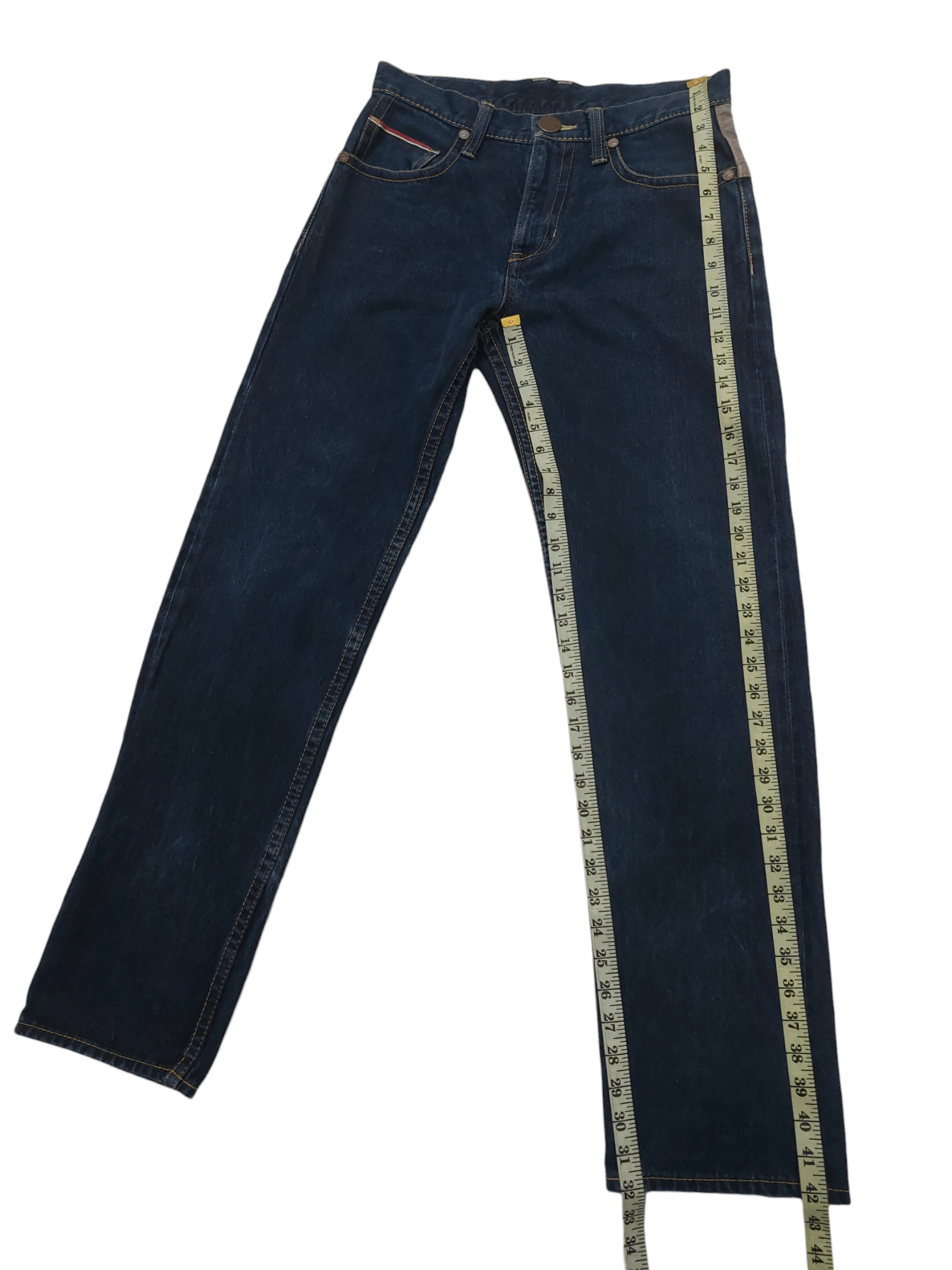 Other Co & Lu Big Logo Selvedge Denim Size US 30 / EU 46 - 19 Thumbnail