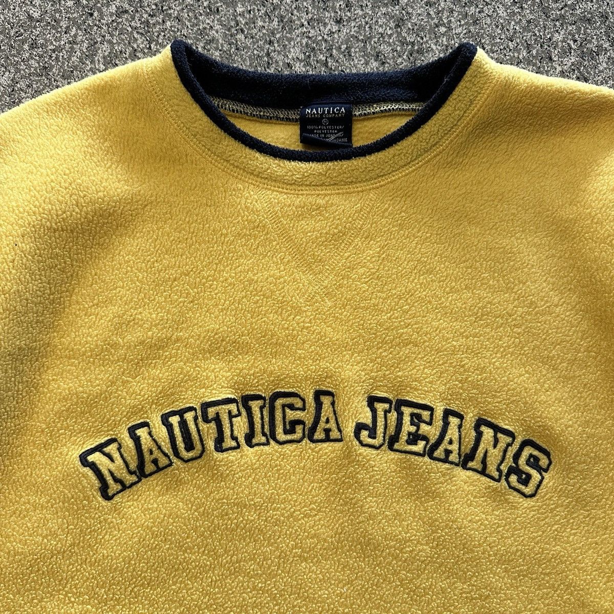 Nautica Vtg Nautica Jeans Sweatshirt XXL Fleece Pullover Y2K Size US XXL / EU 58 / 5 - 2 Thumbnail
