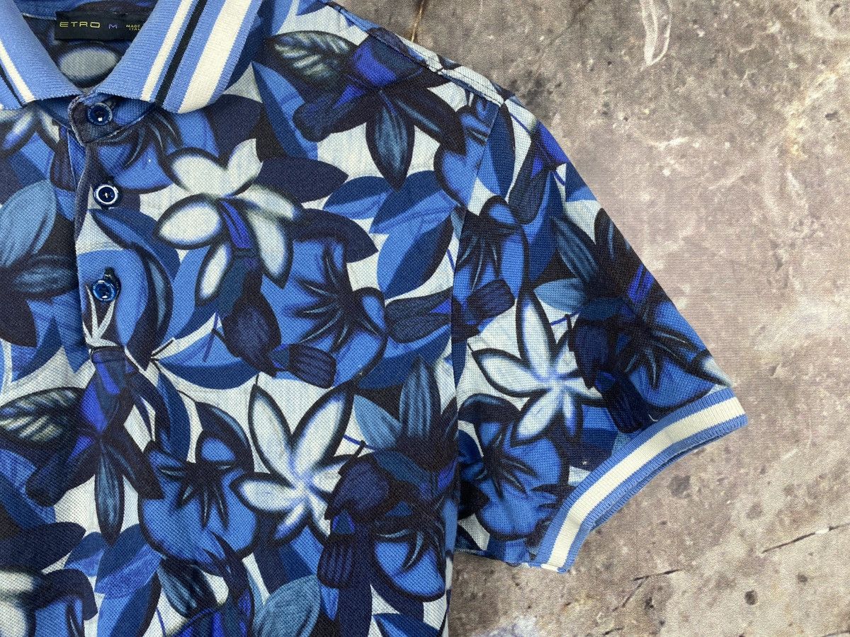 Etro Men’s Etro Polo Shirt Luxury Streetwear Size Medium Size US M / EU 48-50 / 2 - 4 Thumbnail
