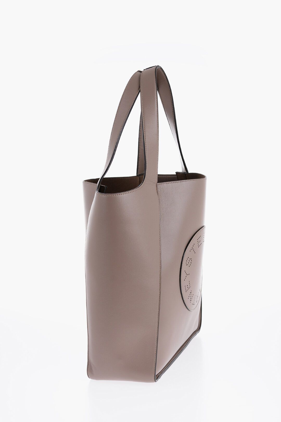 Stella McCartney og1mm0824 Size: OS / Vegan Leather Tote Bag in Beige Size ONE SIZE - 2 Thumbnail