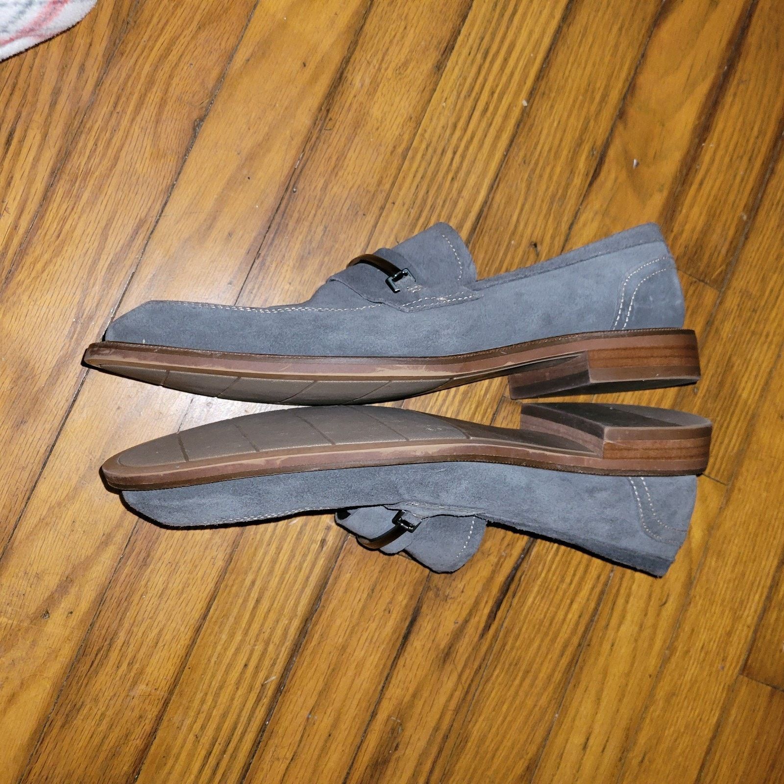 Aston Grey Aston Grey Collection Suede Leather Loafers Gray Size 8 Size US 8 / EU 41 - 3 Thumbnail