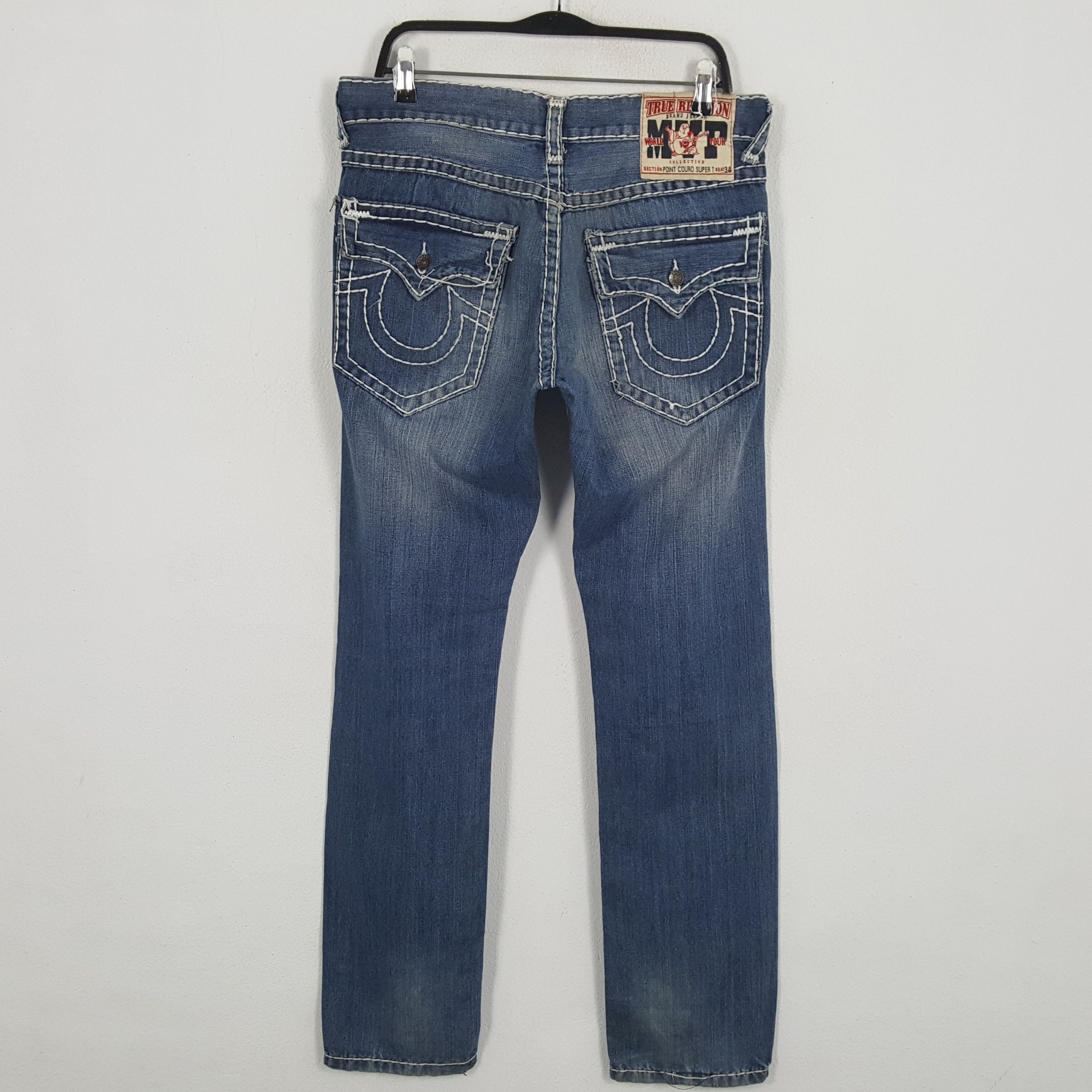 TRUE RELIGION MVP World Tour Streetwear Style Jeans
