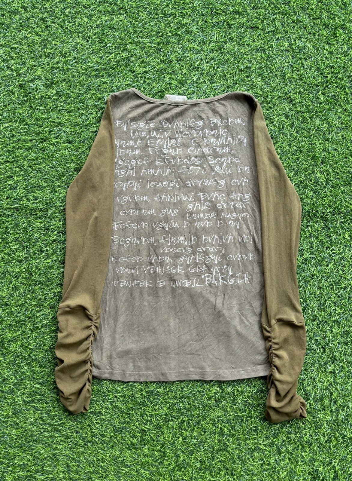 Hysteric Glamour Y2k Words Women's Longsleeve Size M / US 6-8 / IT 42-44 - 2 Thumbnail