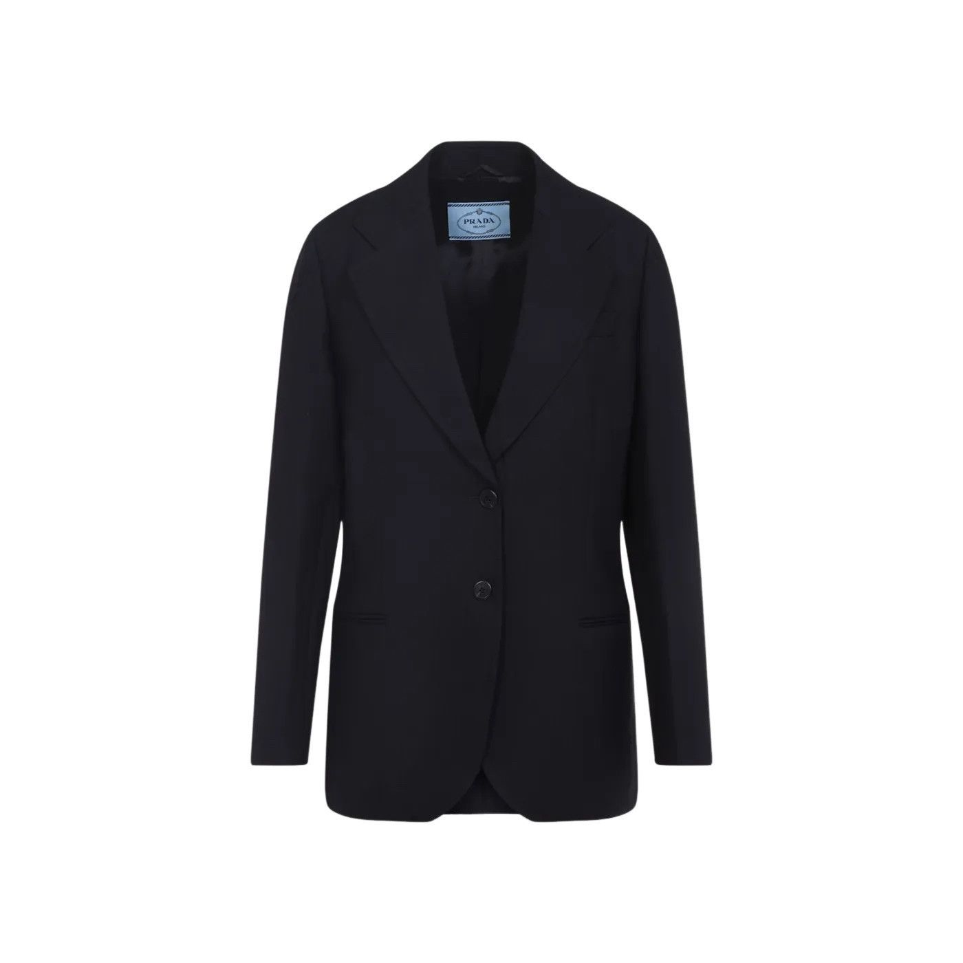 Prada PRADA Blue Wool Jacket New And Authentic (Women's size:IT 40 Size S / US 4 / IT 40 - 1 Thumbnail