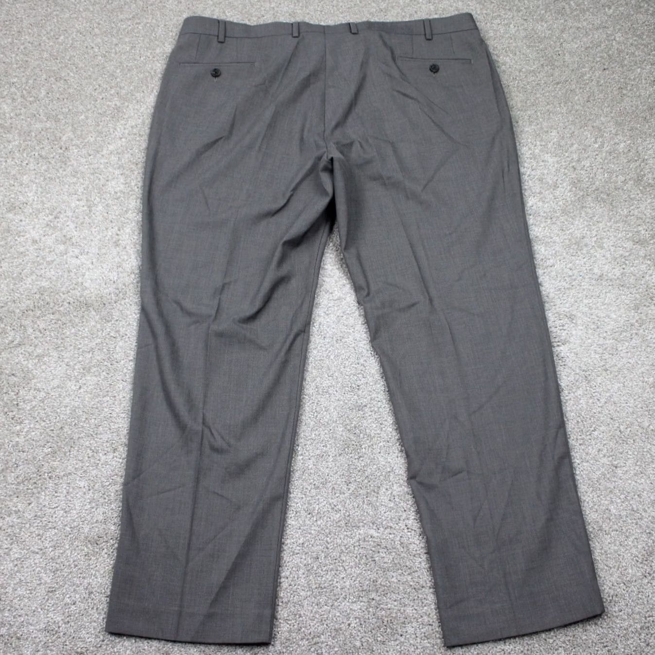 Ralph Lauren LAUREN Ralph Lauren Dress Pants Mens 42x30 Gray Flat Front Poly/Rayon Blend Dress Pants Mens Gray 90s Preppy Style Regular Straight Front Size US 42 / EU 58 - 6 Thumbnail