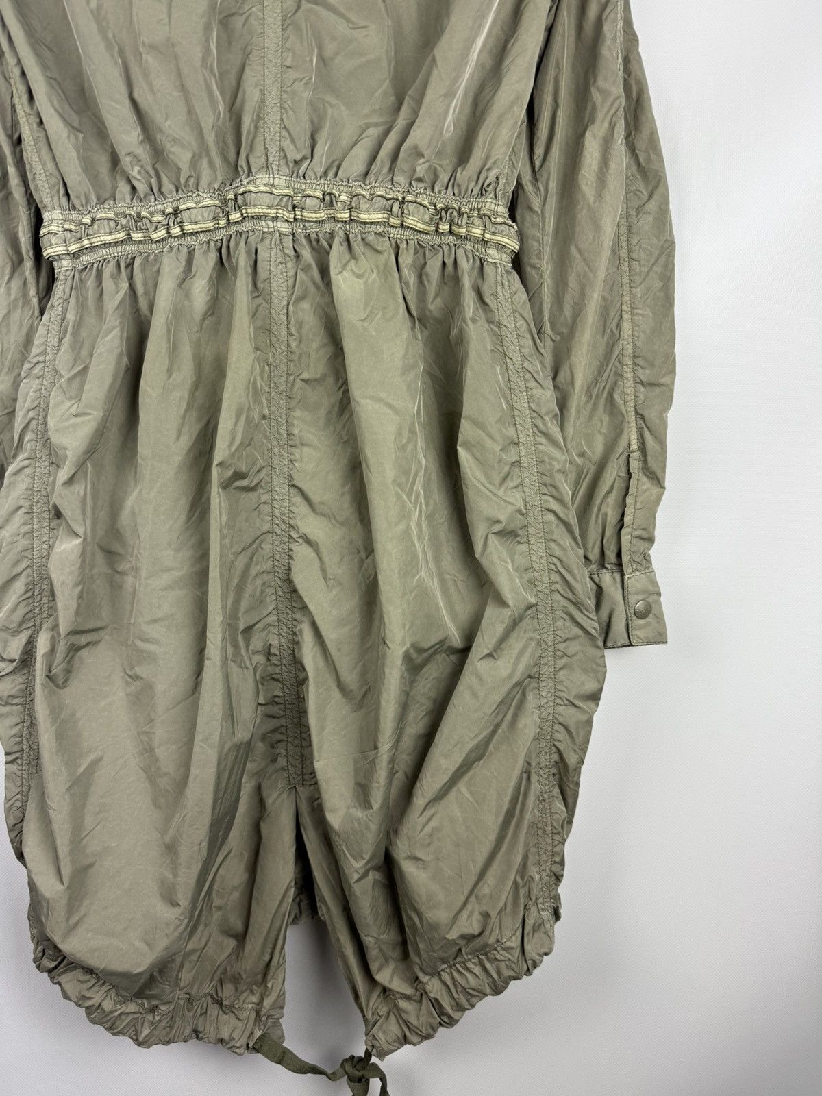 Diesel × Vintage Diesel Vintage Y2K Ladies Nylon Fishtail Hooded Parka Jacket Size M / US 6-8 / IT 42-44 - 16 Thumbnail
