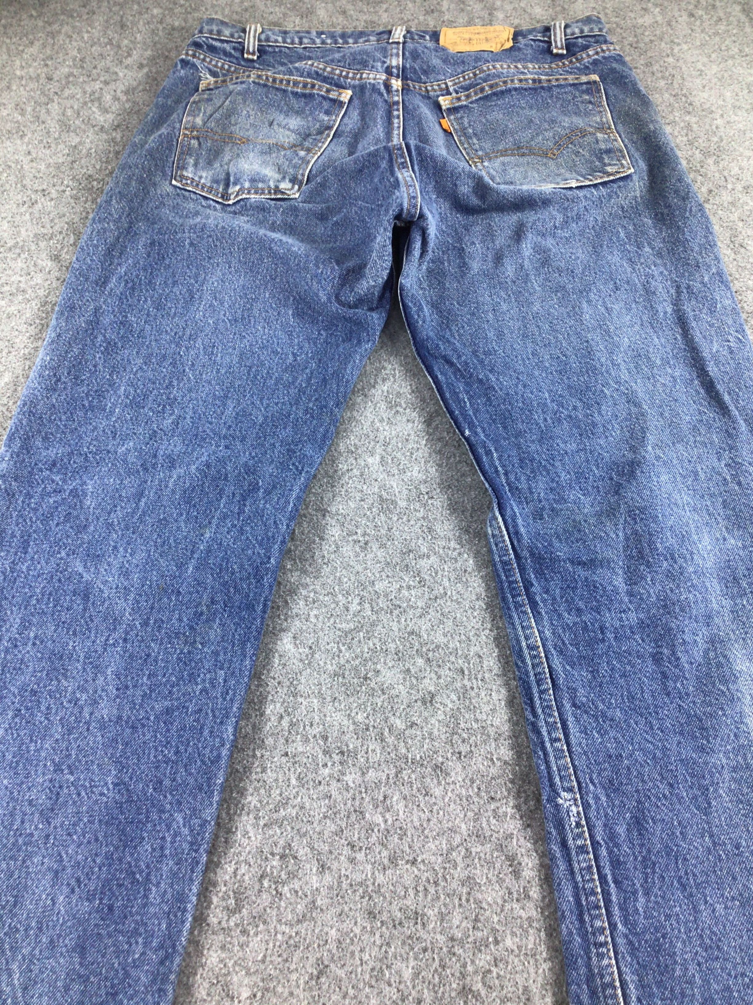 Levi's 80s Vintage Levis Jeans Faded Blue Denim -J411 Size US 36 / EU 52 - 4 Thumbnail