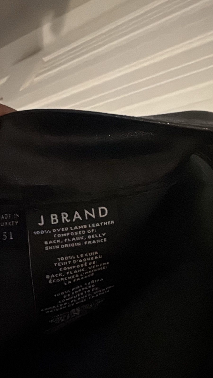 J Brand J brand leather pants Size 31" - 3 Thumbnail