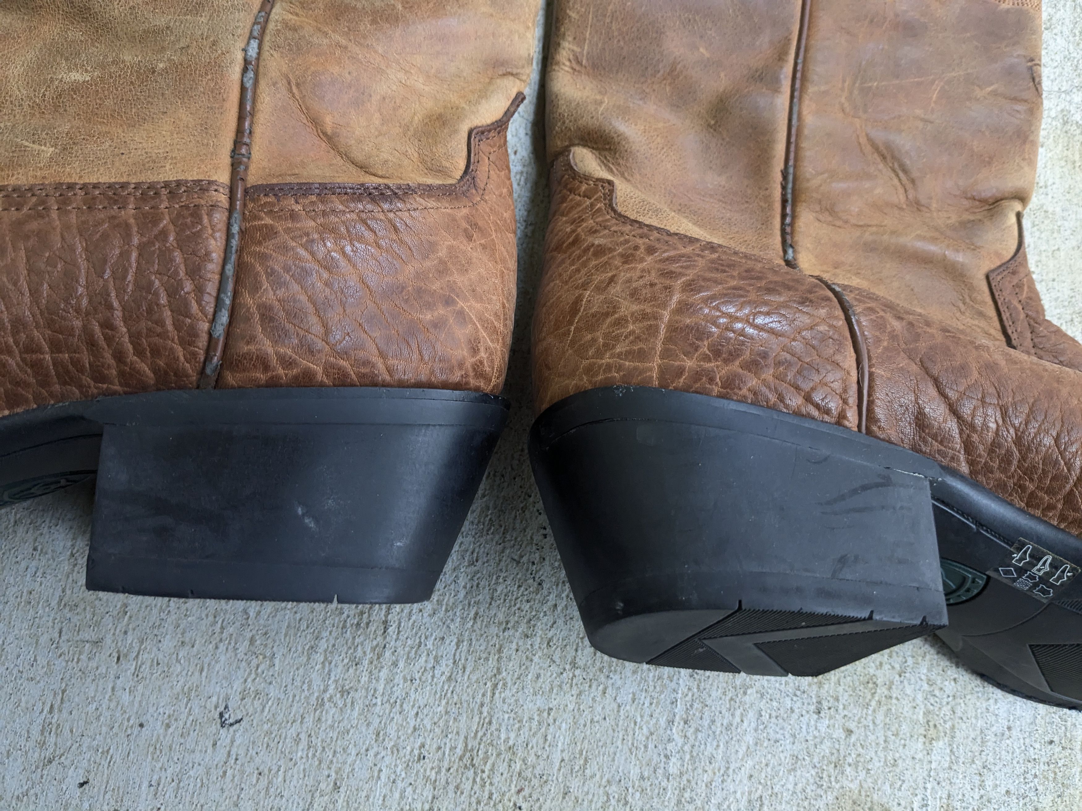 Ariat Ariat Cowboy Boots Brown 12 D Leather Tan Size US 12 / EU 45 - 9 Thumbnail
