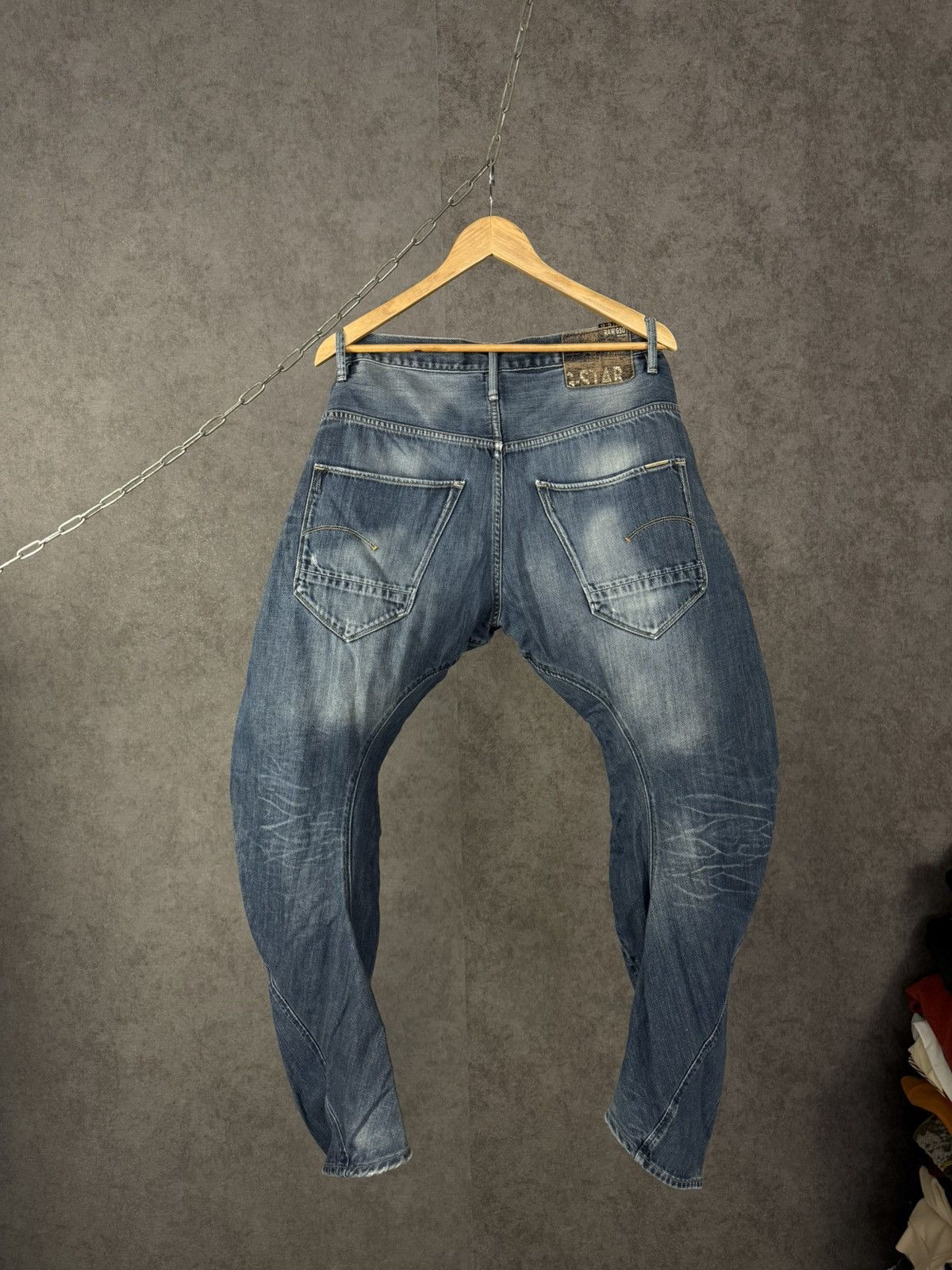 G-Star G Star Raw asymmetric jeans Size US 36 / EU 52 - 7 Thumbnail
