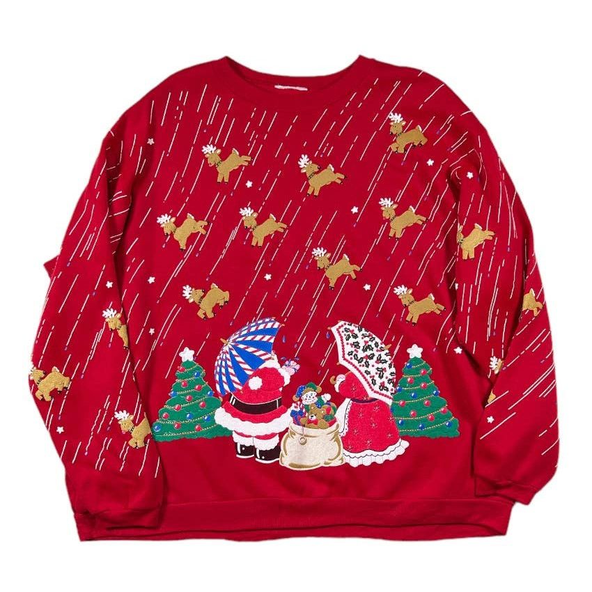 NBDN Nobrandedon Christmas Red Sweater | Size XL Size XL / US 12-14 / IT 48-50 - 1 Thumbnail