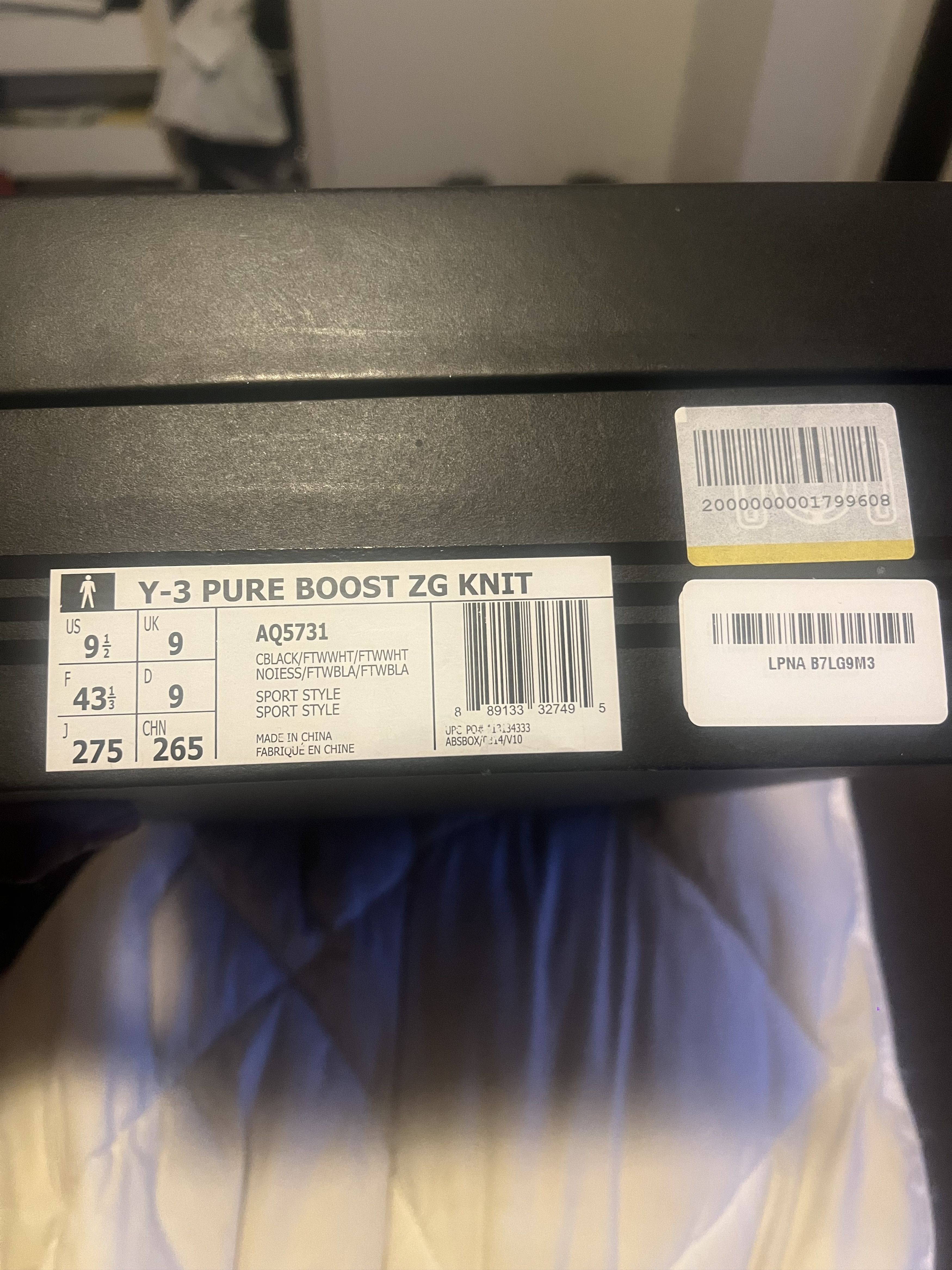 Adidas adidas Y-3 Pureboost ZG Knit Size US 9.5 / EU 42-43 - 6 Thumbnail