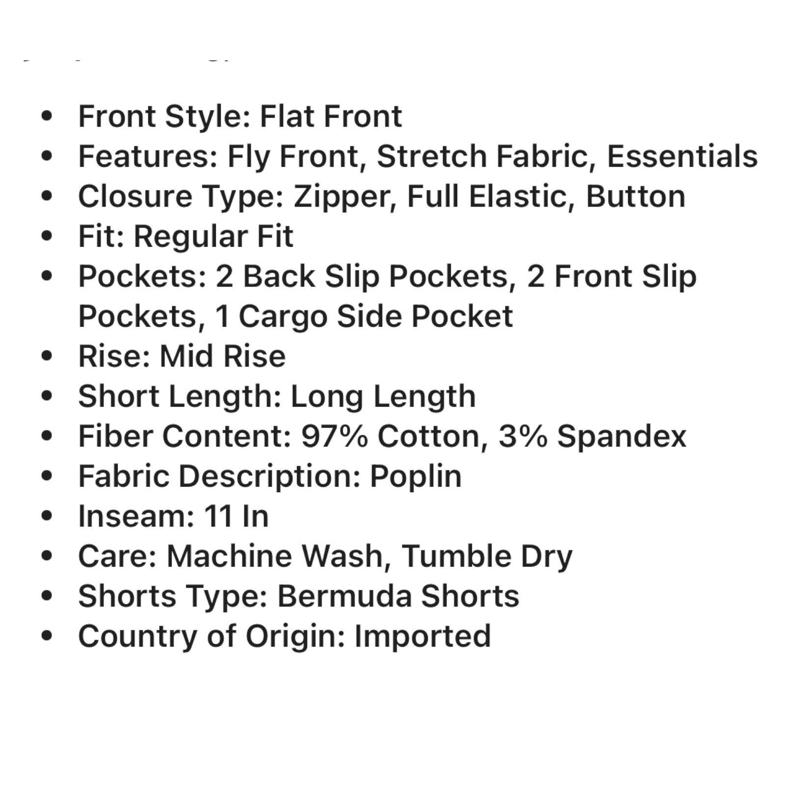 Other St. John's Bay - Women's Mid-Rise Cargo Bermuda Short - Brow Size 30" / US 8 / IT 44 - 9 Thumbnail