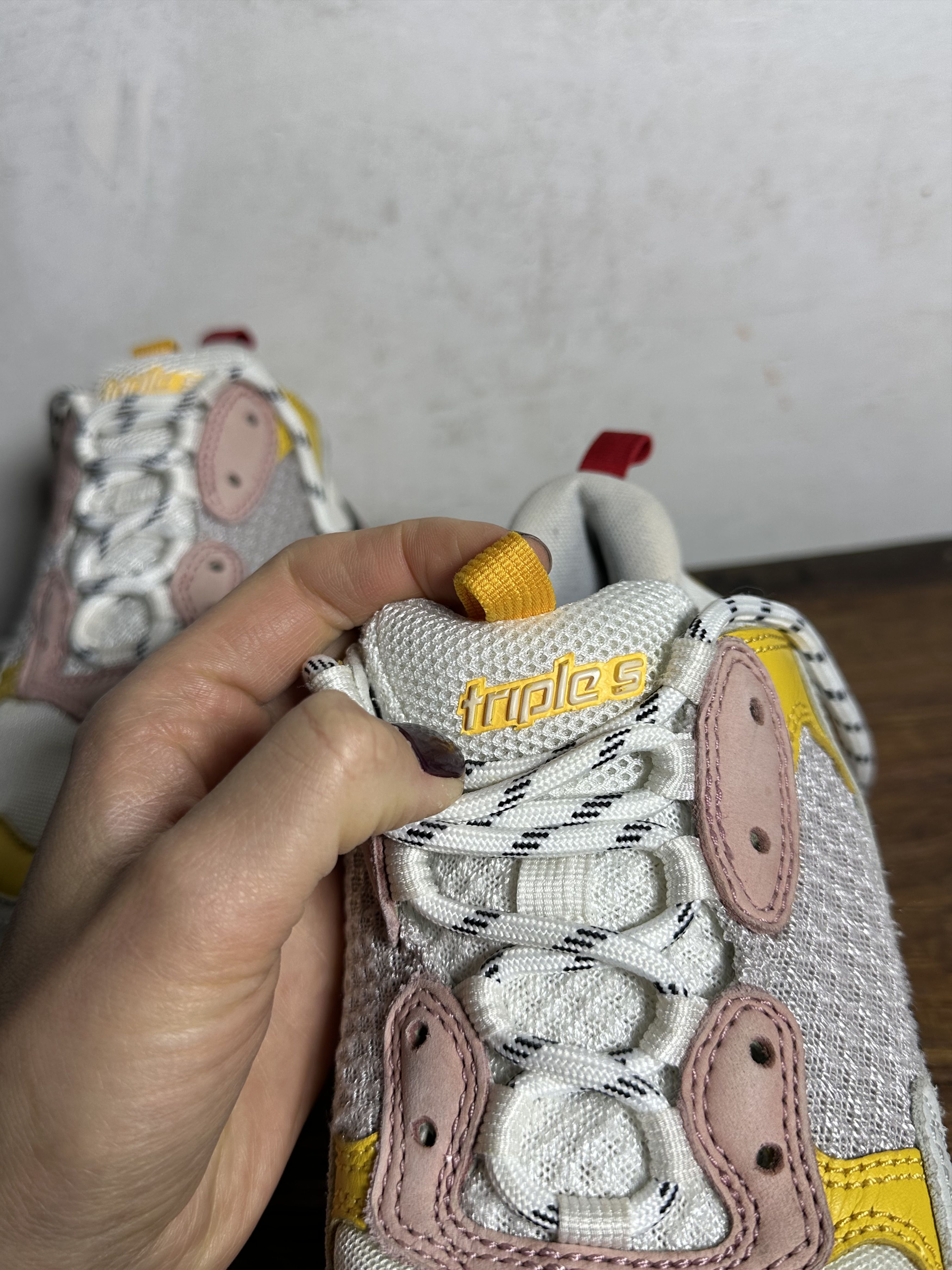 Balenciaga Balenciaga Triple S Yellow White W Size US 9 / IT 39 - 9 Thumbnail