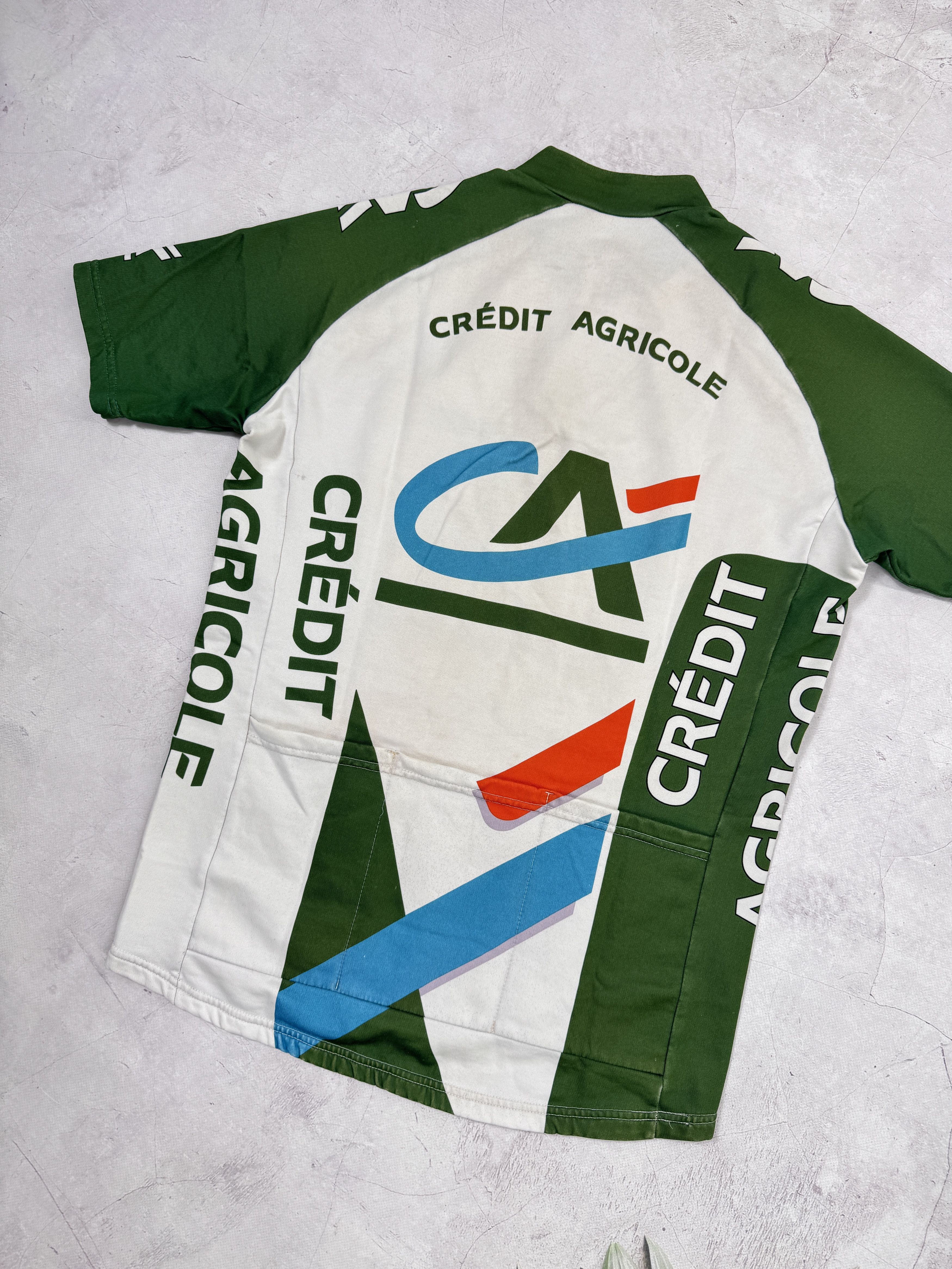Vintage Vintage Nalini Cycling Jersey Eddy Merckx Credit Agricole Size US L / EU 52-54 / 3 - 8 Thumbnail