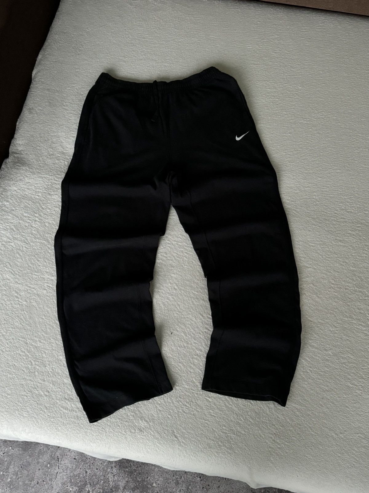 Nike × Vintage Vintage Nike Y2K swoosh cotton pants Size US 32 / EU 48 - 6 Thumbnail