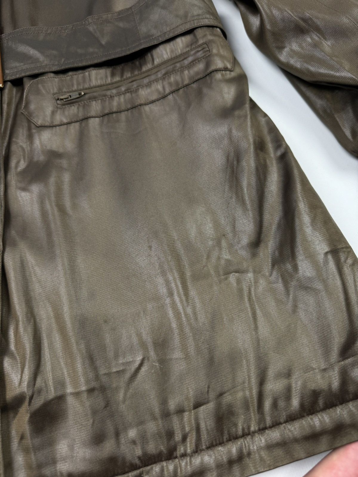 Fendi 1990’s Vintage Fendi 365 Midi Coat Made in Italy Size M / US 6-8 / IT 42-44 - 9 Thumbnail