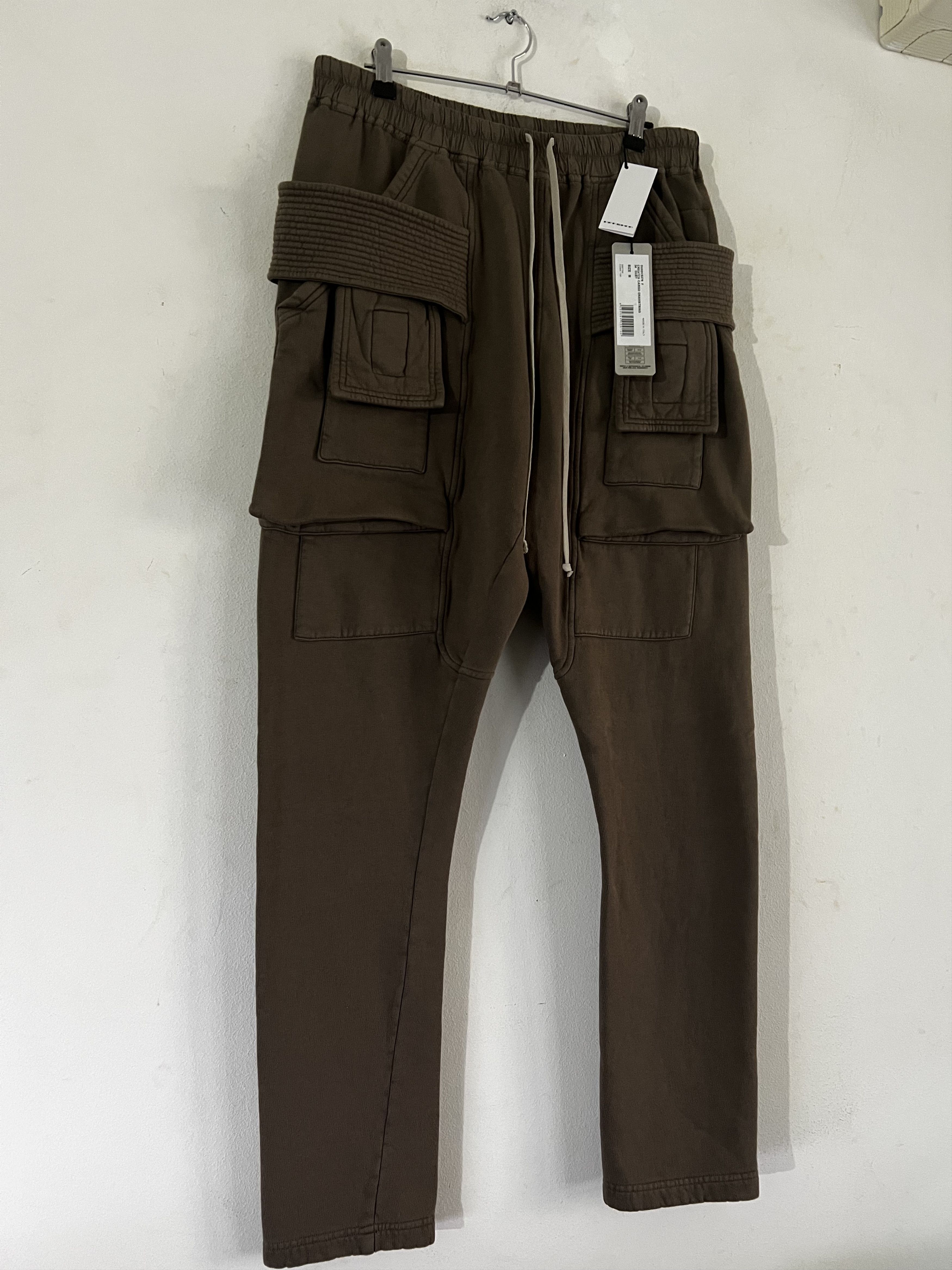 Rick Owens Drkshdw Creatch Cargo Drawstring Size US 32 / EU 48 - 3 Thumbnail
