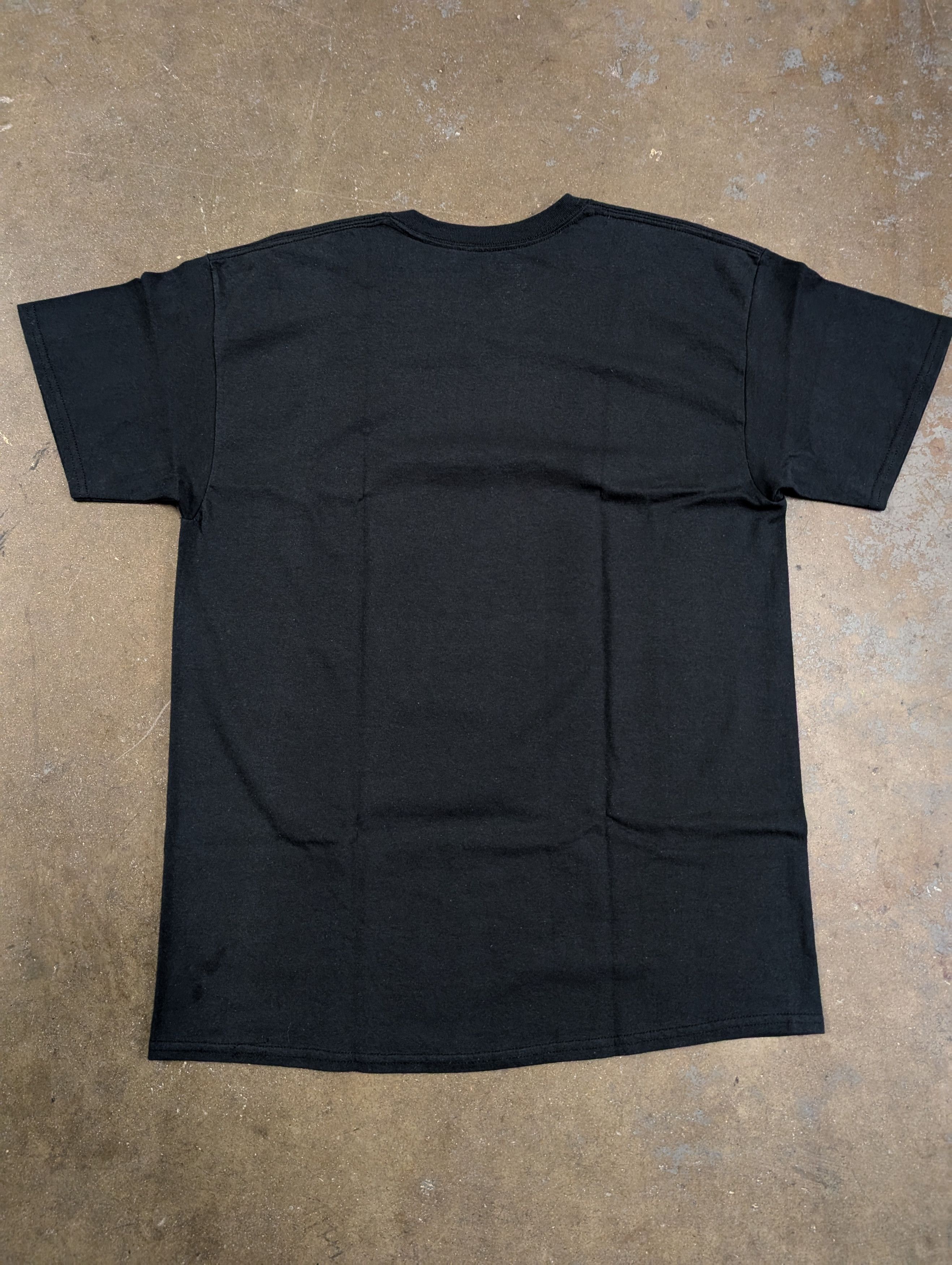 Chrome Hearts Gunslinger Leather Bracelet Black Silver R&R