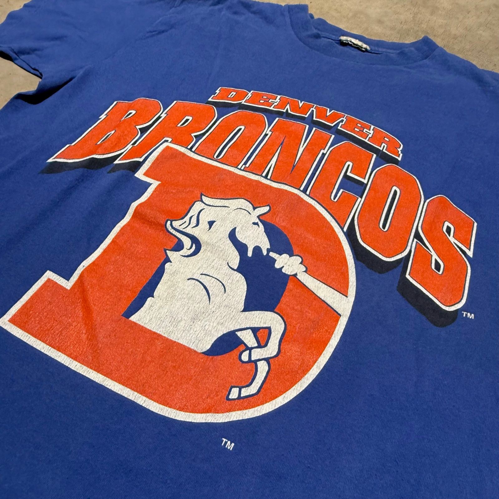 Starter Vintage 90s Denver Broncos Tee Large Size US L / EU 52-54 / 3 - 2 Thumbnail