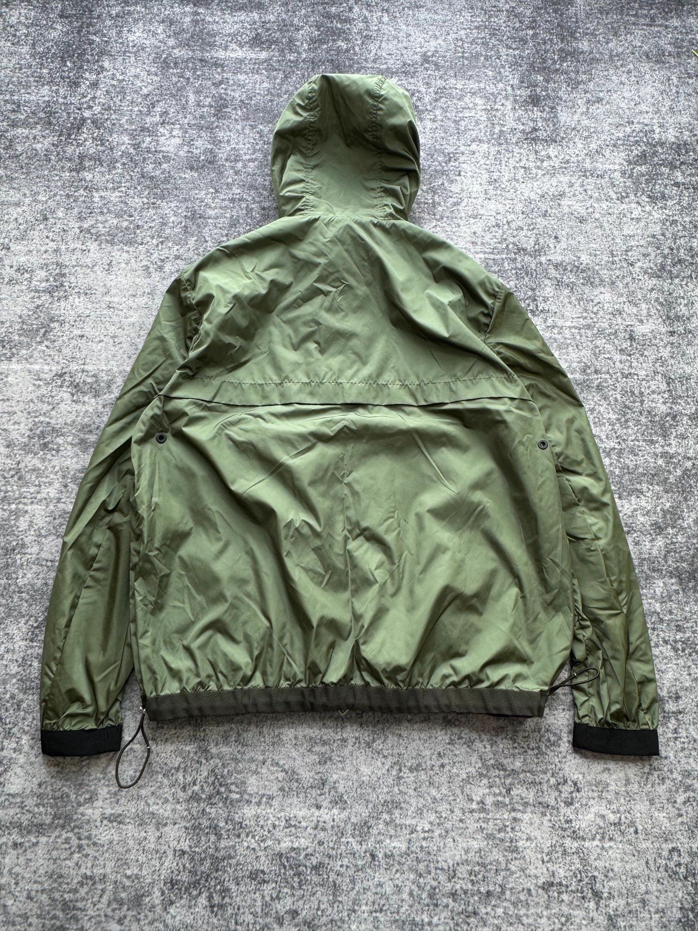 Moncler Moncler Green Zip Shell Jacket Size 4 Size US XL / EU 56 / 4 - 2 Thumbnail